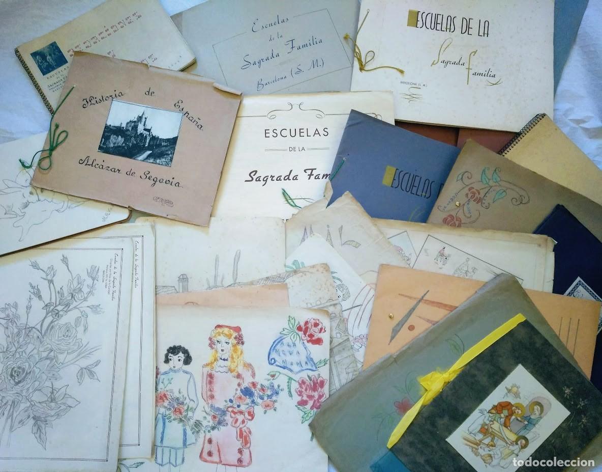 Manuscritos antiguos: Diarios y cuadernos de clase. 1943-1947. - Foto 2