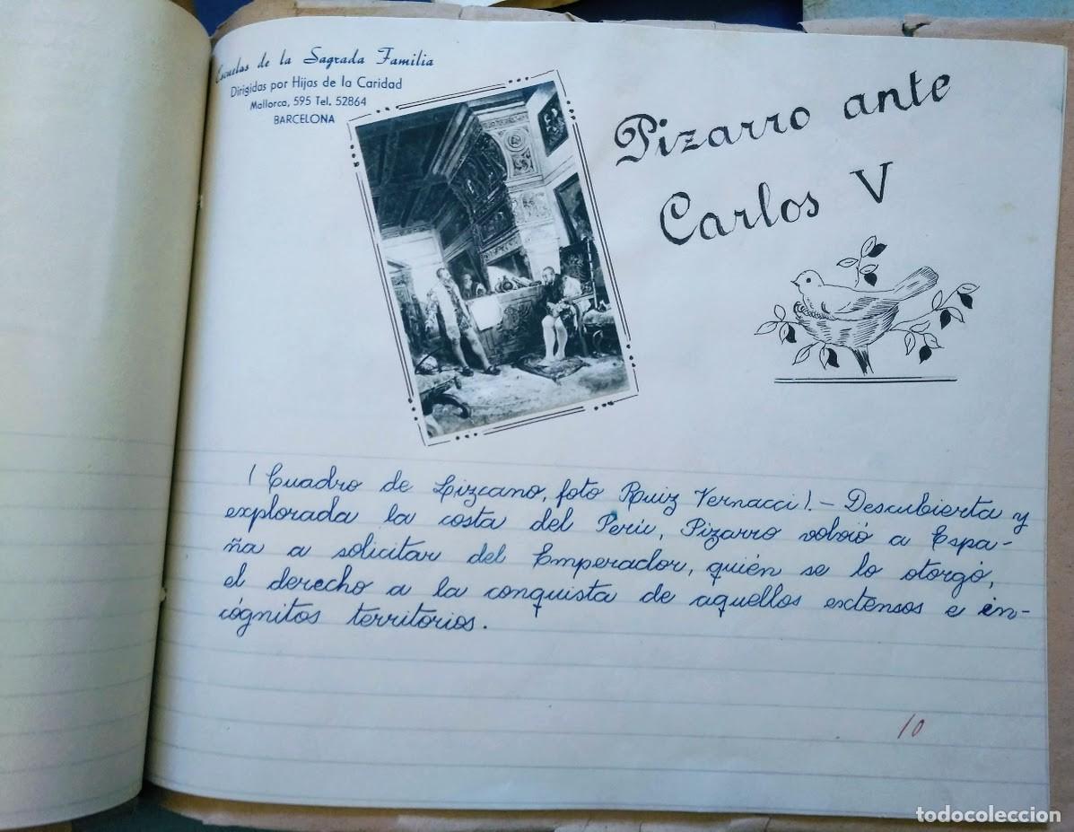 Manuscritos antiguos: Diarios y cuadernos de clase. 1943-1947. - Foto 6