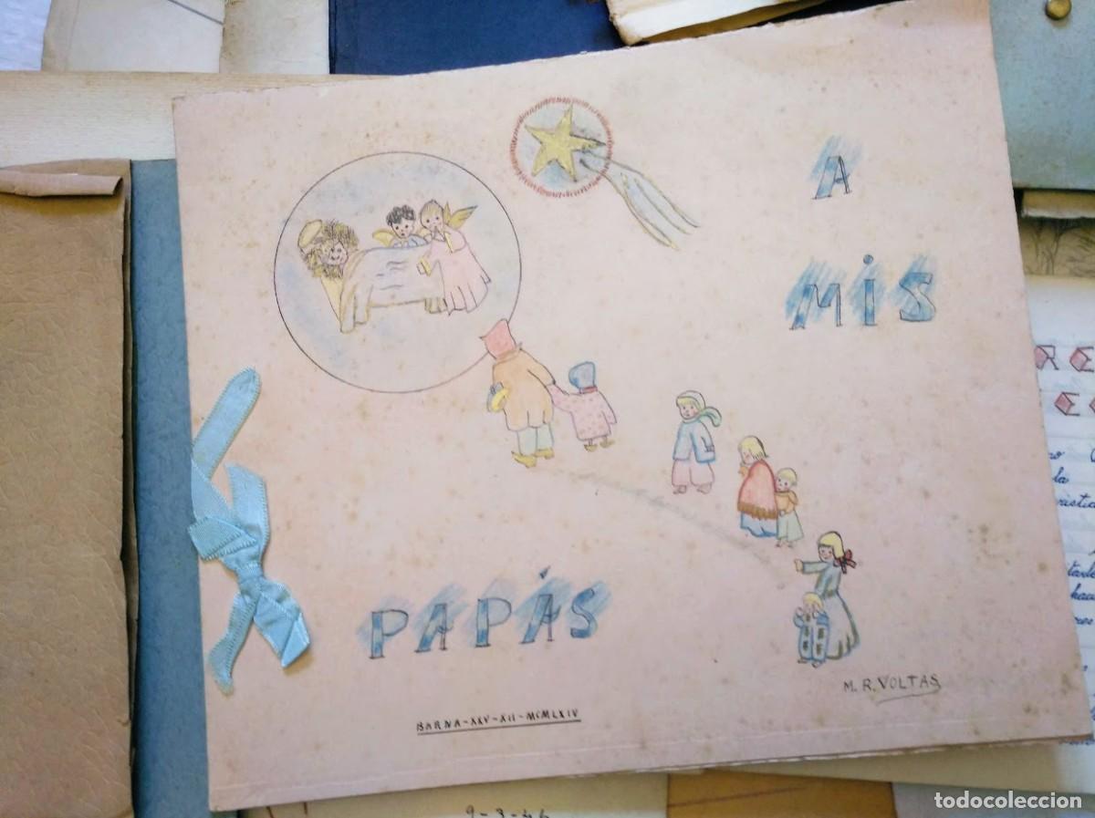 Manuscritos antiguos: Diarios y cuadernos de clase. 1943-1947. - Foto 7