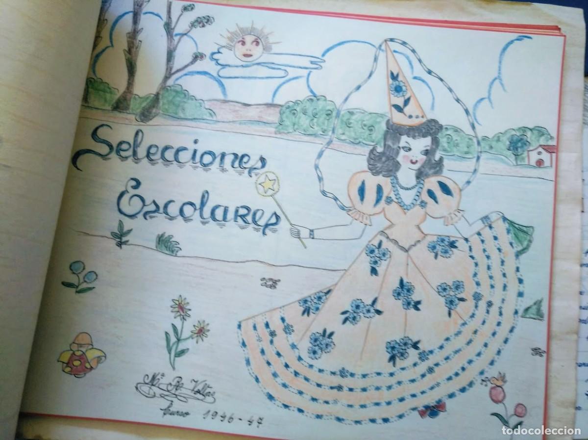 Manuscritos antiguos: Diarios y cuadernos de clase. 1943-1947. - Foto 12