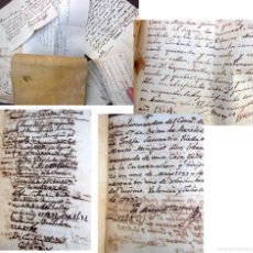Manuscritos antiguos: LIBRO MANUSCRITO DE RECIBOS POR ARRIENDOS A MAURO MINGUET Y SU VIUDA JOSEPHA SANMARTÍN, 1793