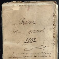 Manuscritos antiguos: 1854/1857 CUADERNILLOS ESCRITOS VARIOS Y EXORCISMOS PARA ARROJAR A LOS DEMONIOS DE LOS CUERPOS