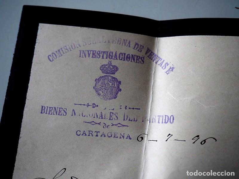 Manuscritos antiguos: Carta manuscrita de 1896 - Foto 3