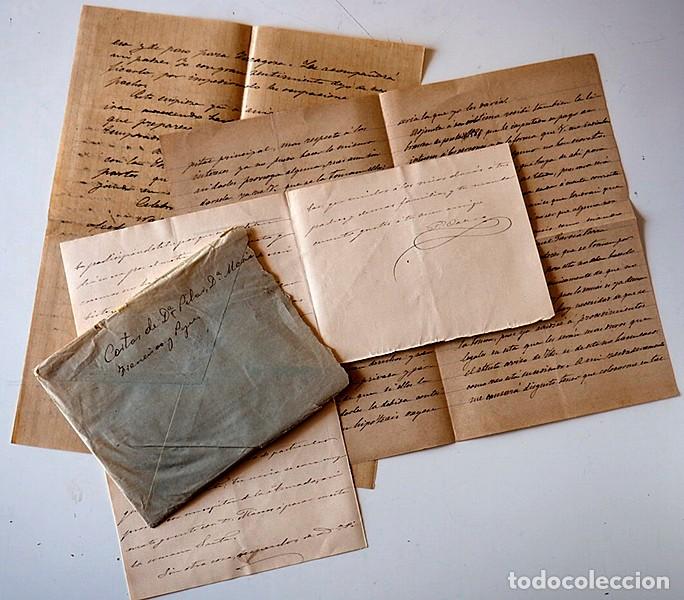 Manuscritos antiguos: 3 cartas manuscritas de finales del siglo XIX - Foto 2
