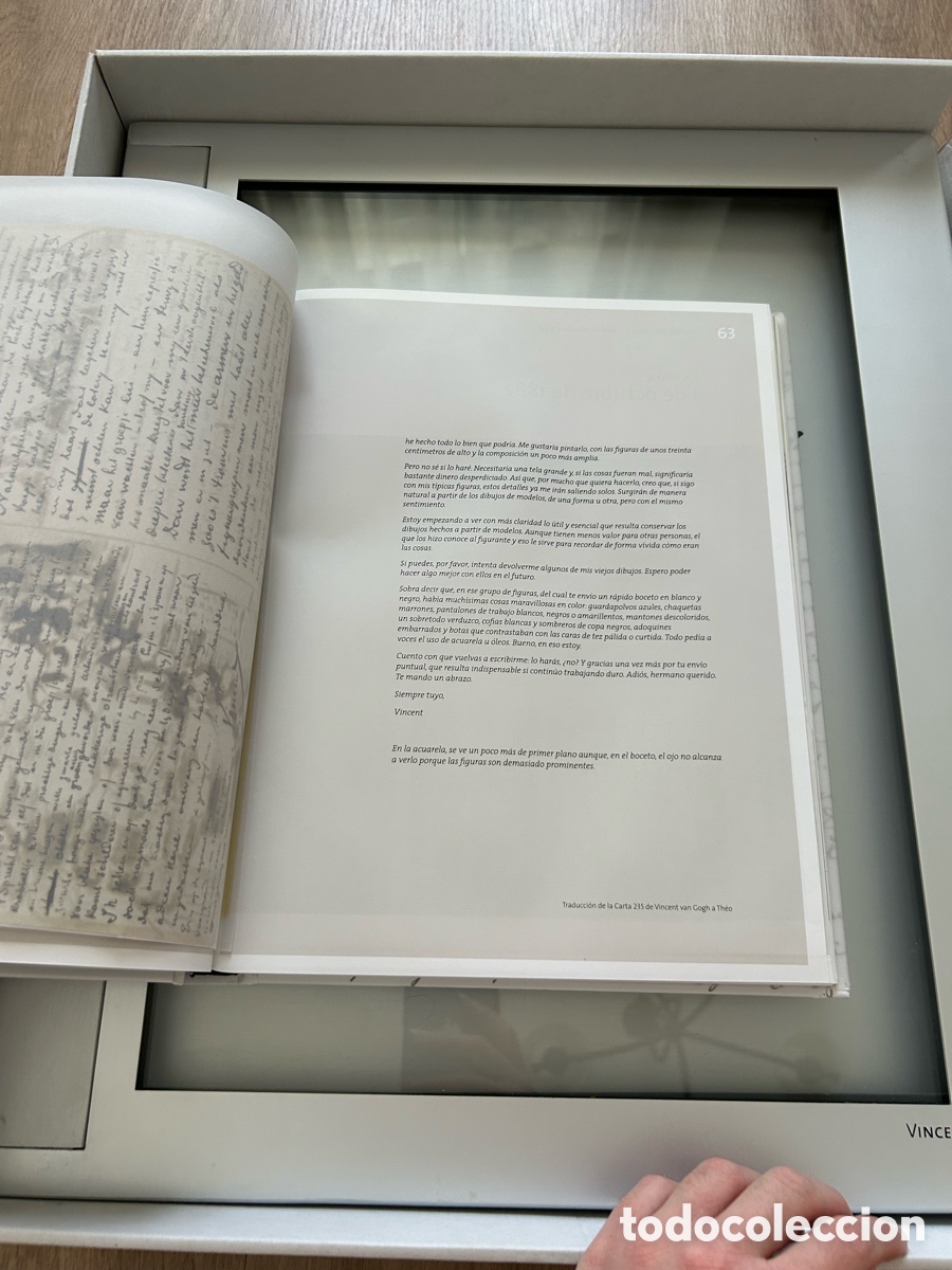 Manuscritos antiguos: Cartas a Theo de Vincent Van Gogh - Foto 8