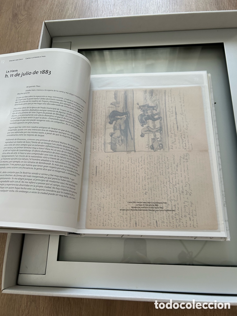 Manuscritos antiguos: Cartas a Theo de Vincent Van Gogh - Foto 9