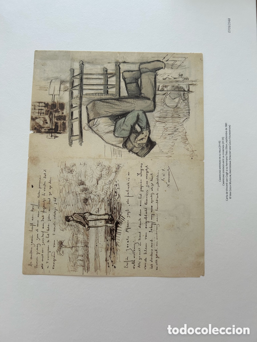 Manuscritos antiguos: Cartas a Theo de Vincent Van Gogh - Foto 15