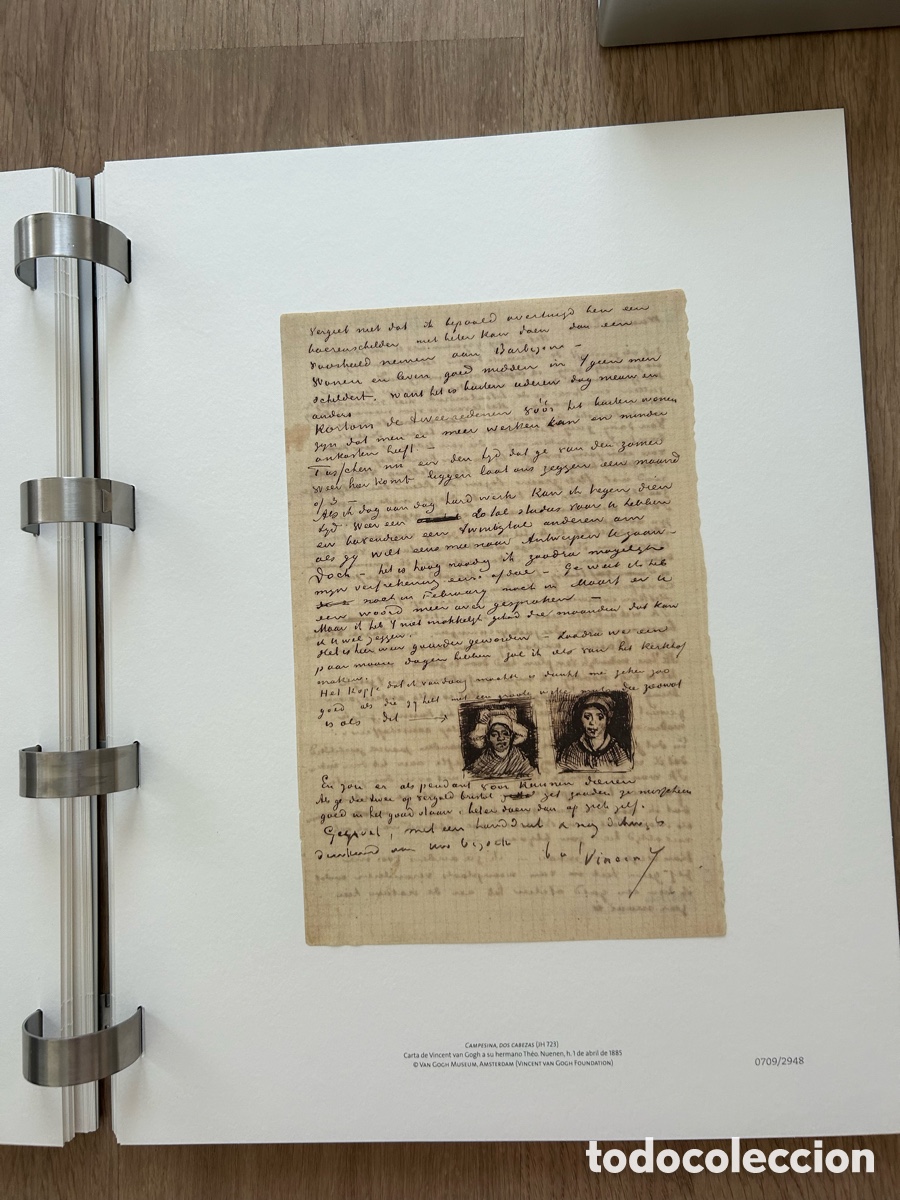 Manuscritos antiguos: Cartas a Theo de Vincent Van Gogh - Foto 17