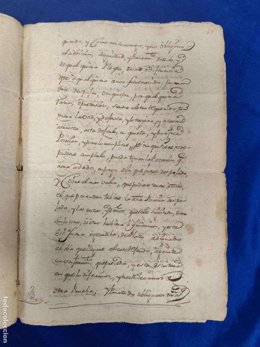 Manuscritos antiguos: 1792. MANUSCRITO PERMUTA SELLO-TIMBRE. - Foto 3