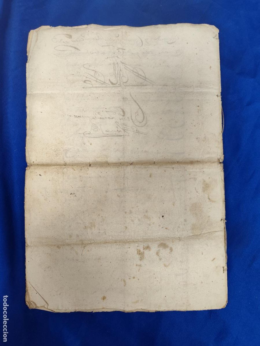 Manuscritos antiguos: 1792. MANUSCRITO PERMUTA SELLO-TIMBRE. - Foto 6