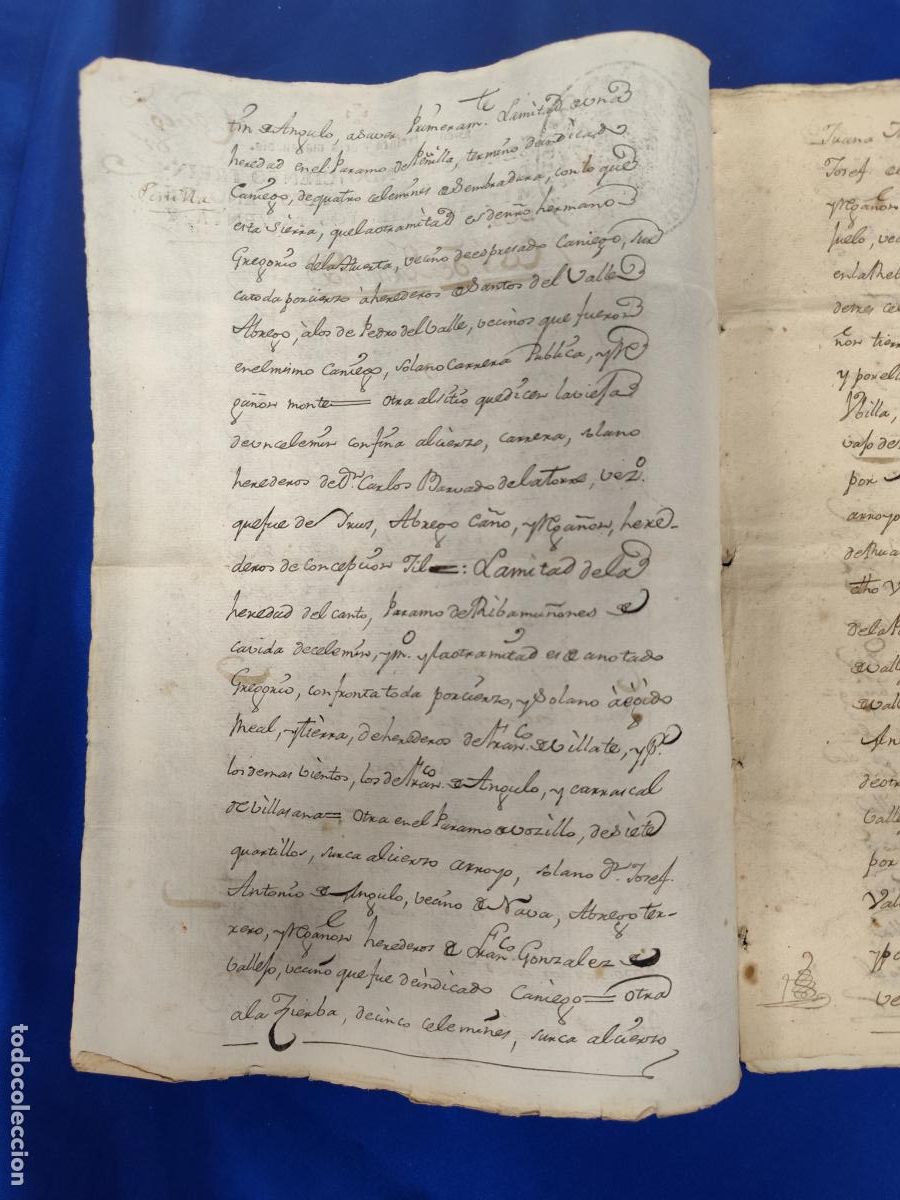 Manuscritos antiguos: 1769. MANUSCRITO SELLO-TIMBRE. - Foto 11