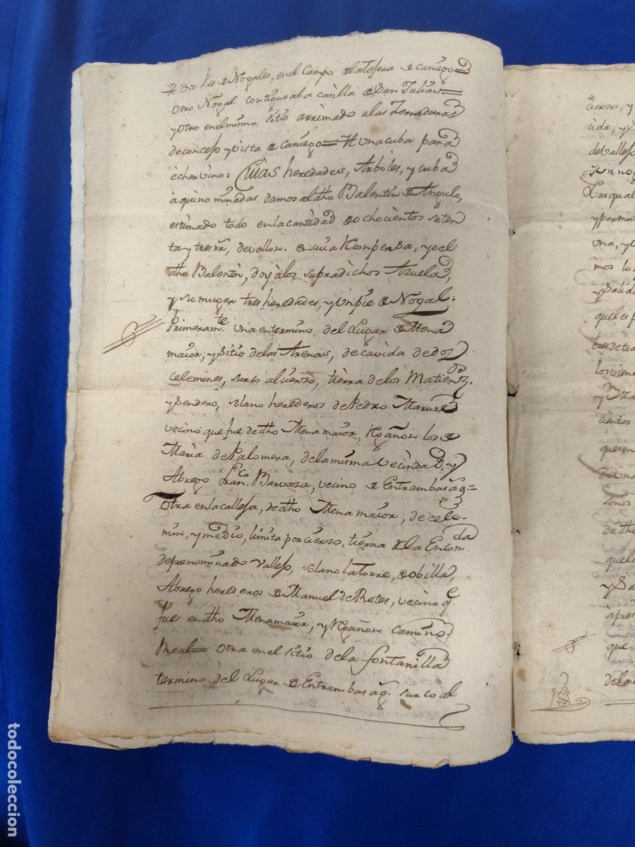 Manuscritos antiguos: 1769. MANUSCRITO SELLO-TIMBRE. - Foto 13