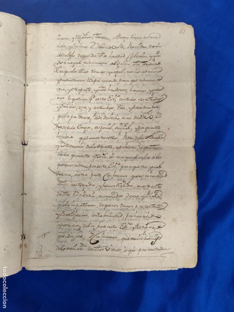 Manuscritos antiguos: 1769. MANUSCRITO SELLO-TIMBRE. - Foto 14