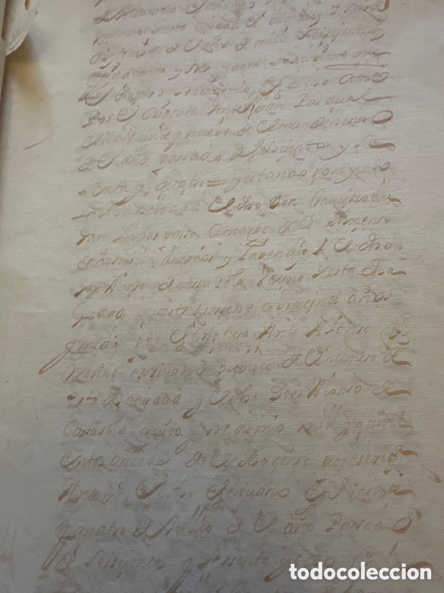 Manuscritos antiguos: Manuscrito Antequera ( convento Concepci&oacute;n) - Foto 2