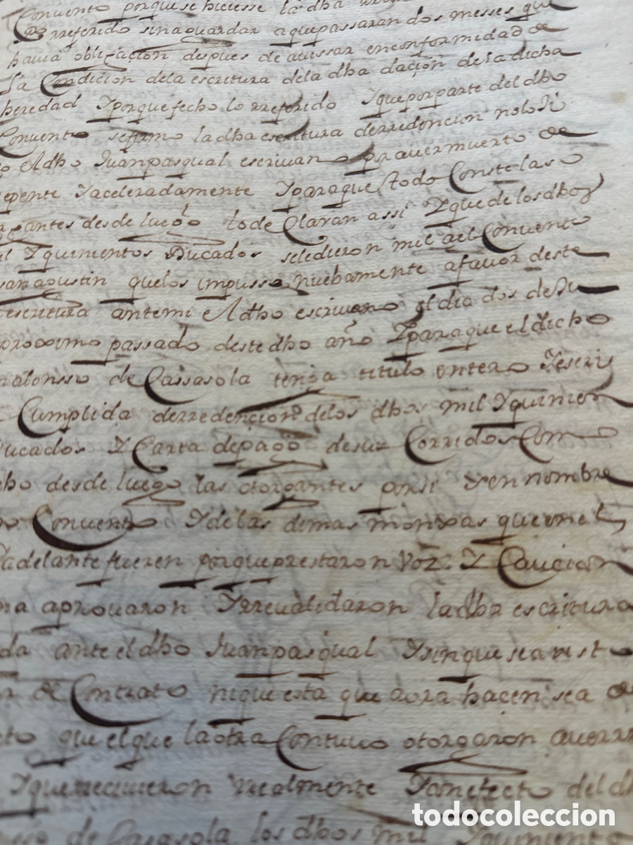 Manuscritos antiguos: Manuscrito Antequera ( convento Concepci&oacute;n) - Foto 3