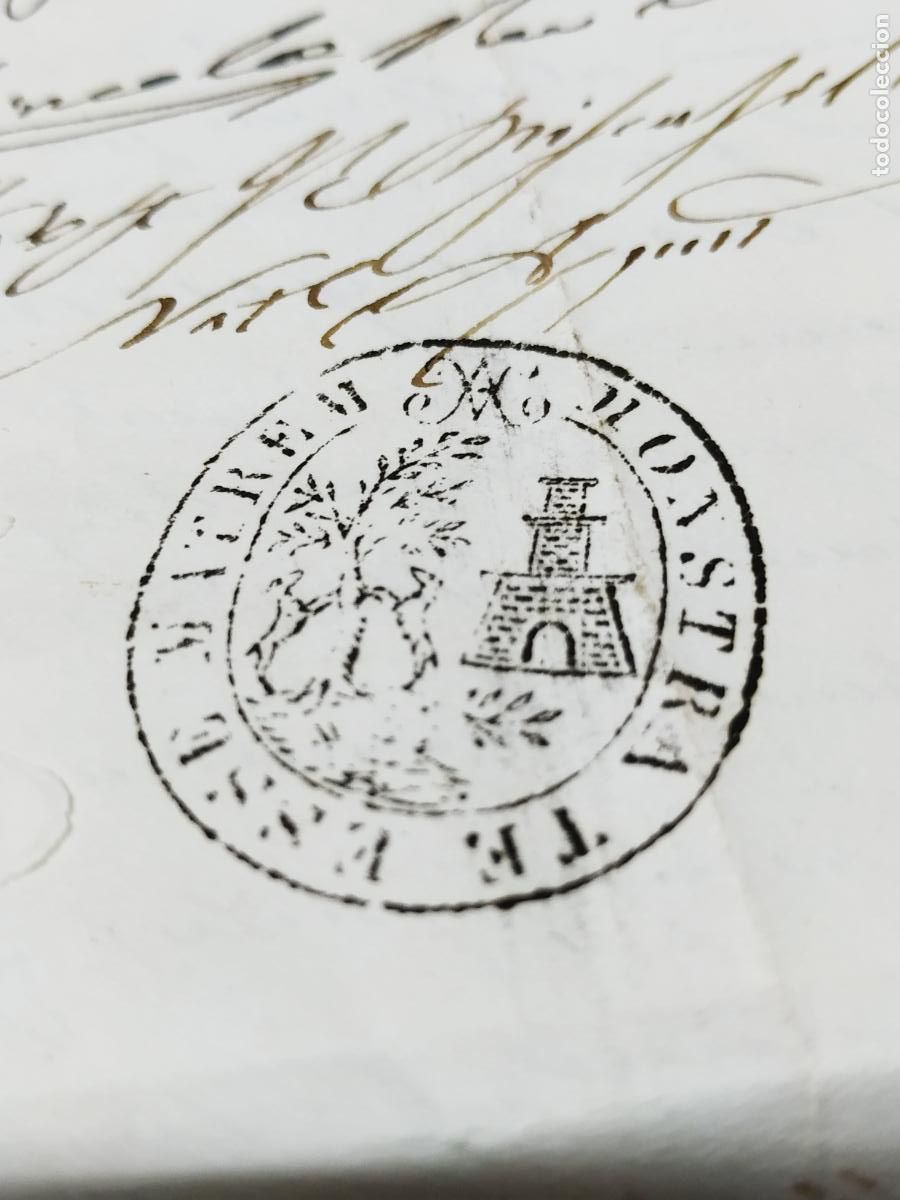 Manuscritos antigos: Manuscrito sellos estampado y seco dispensa matrimonio papal genealogia santiba&ntilde;ez Salamanca 1854