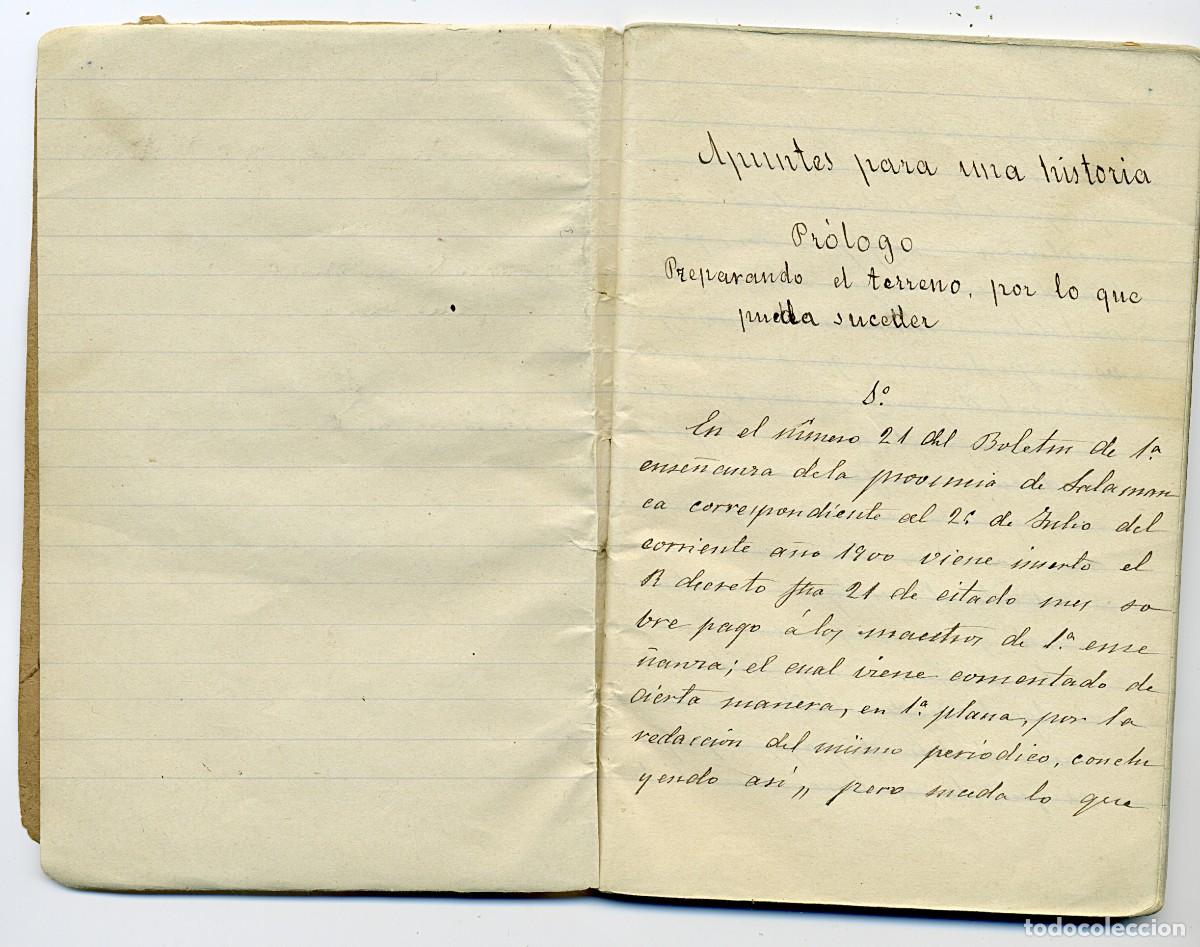 Manuscritos antiguos: Cuadernillo manuscrito con preciosa caligraf&iacute;a de finales de s. XIX - Foto 7