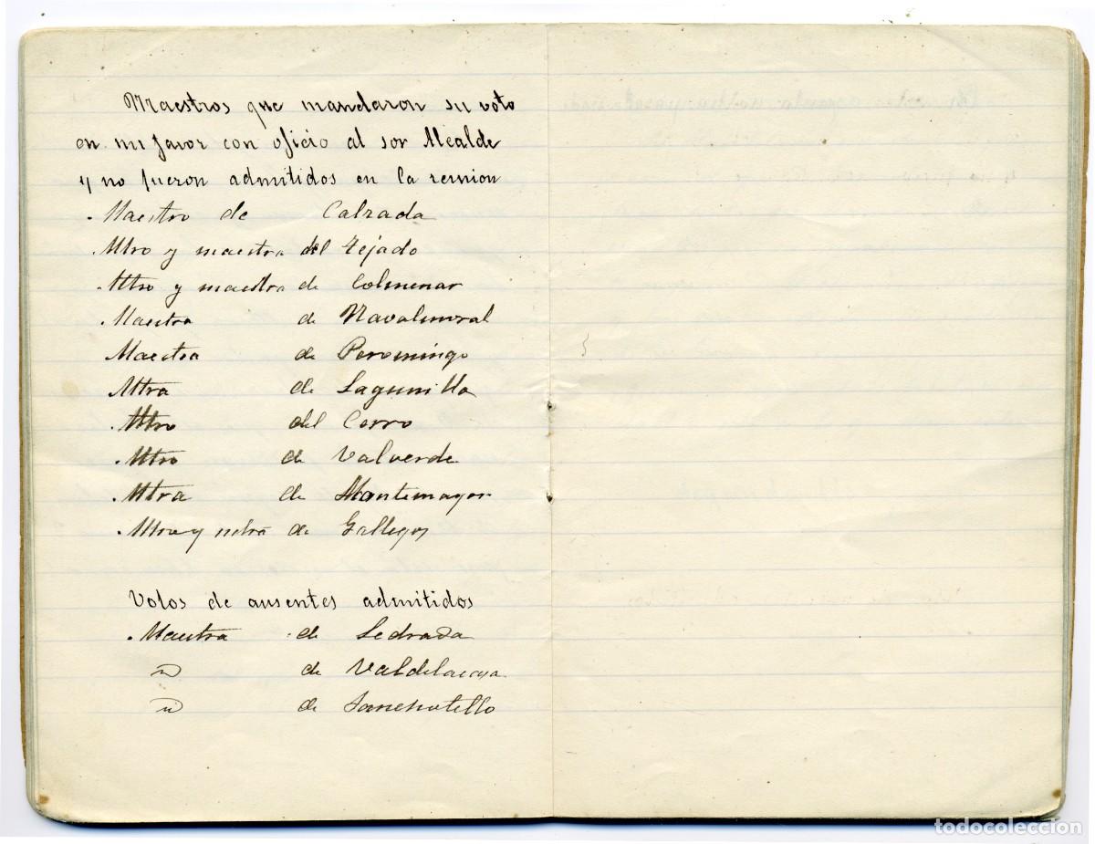 Manuscritos antiguos: Cuadernillo manuscrito con preciosa caligraf&iacute;a de finales de s. XIX - Foto 11