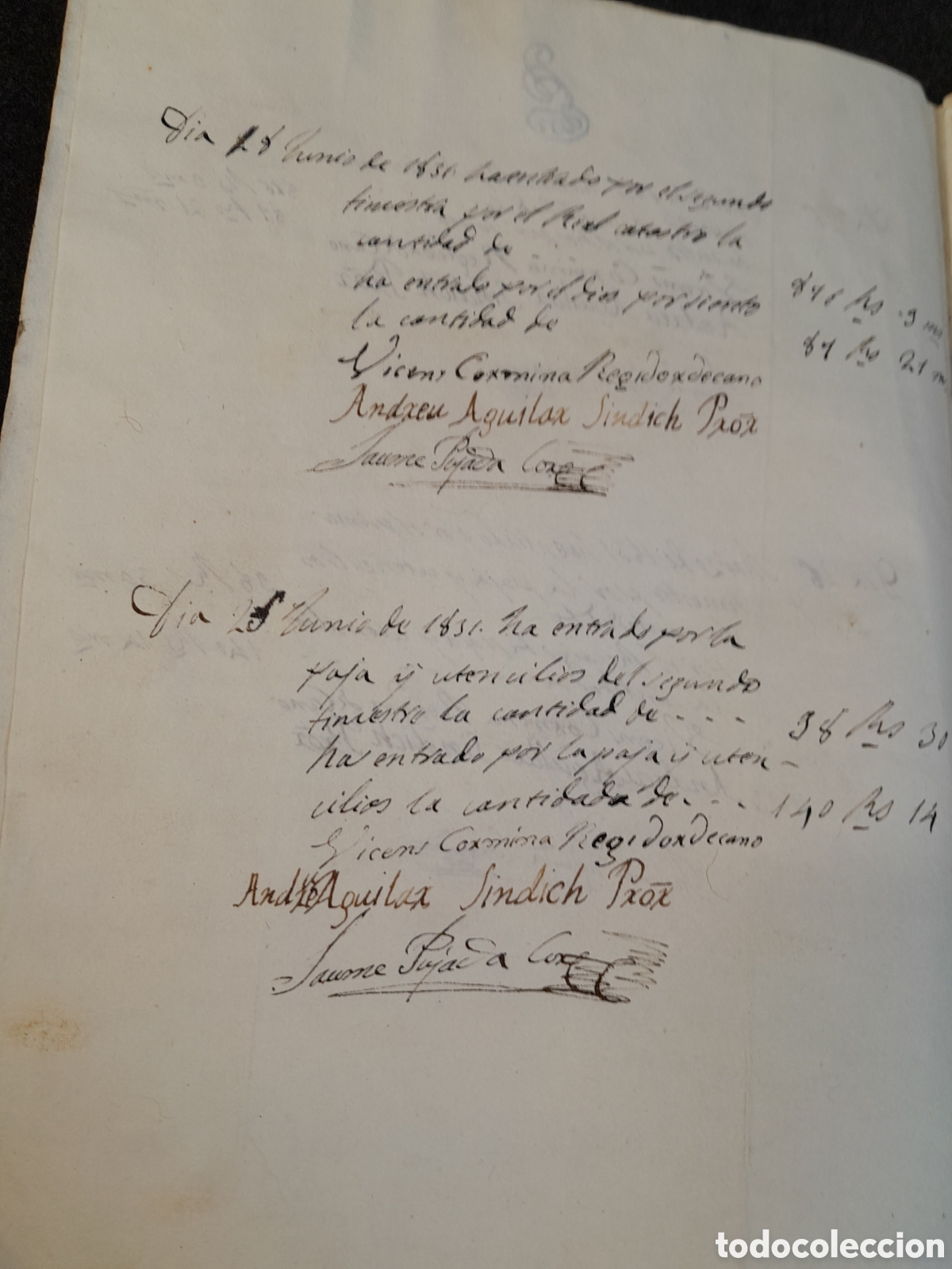 Manuscritos antiguos: DOC-816. DOCUMENTO: LIBRO DE CARGO DE CONTRIBUCIONES DEL A&Ntilde;O 1831. - Foto 5