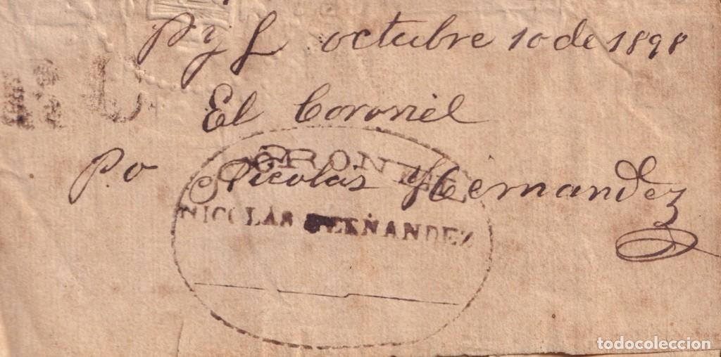 Manuscritos antiguos: BE16 CUBA INDEPENDENCE WAR CORONEL NICOLAS HERNANDEZ - Foto 2