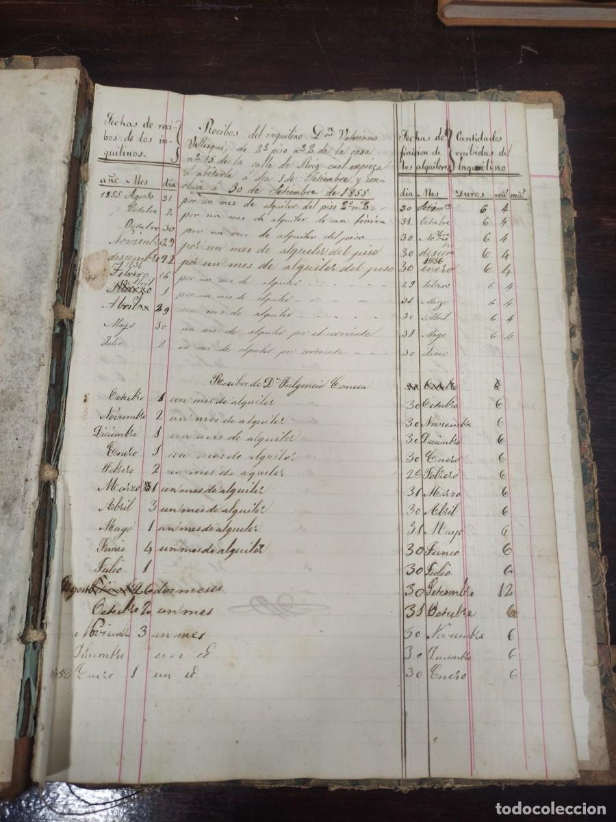 Manuscritos antiguos: Cuaderno manuscrito alquiler Barcelona - Foto 3