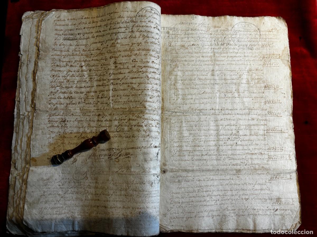 Manuscritos antiguos: MANUSCRITO: DESPACHO DEL ALCALDE MAYOR DE LA CORU&Ntilde;A, ABRIL DE 1774 - Foto 2