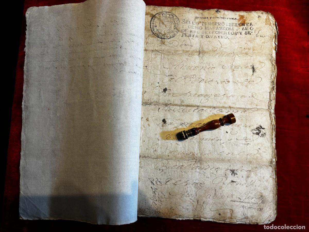 Manuscritos antiguos: MANUSCRITO: DESPACHO DEL ALCALDE MAYOR DE LA CORU&Ntilde;A, ABRIL DE 1774 - Foto 6