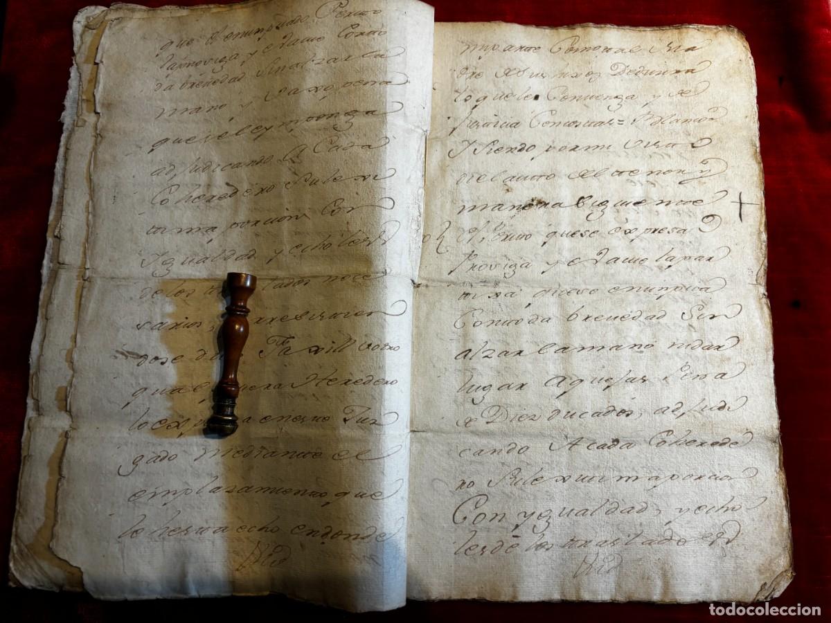 Manuscritos antiguos: MANUSCRITO: DESPACHO DEL ALCALDE MAYOR DE LA CORU&Ntilde;A, ABRIL DE 1774 - Foto 7