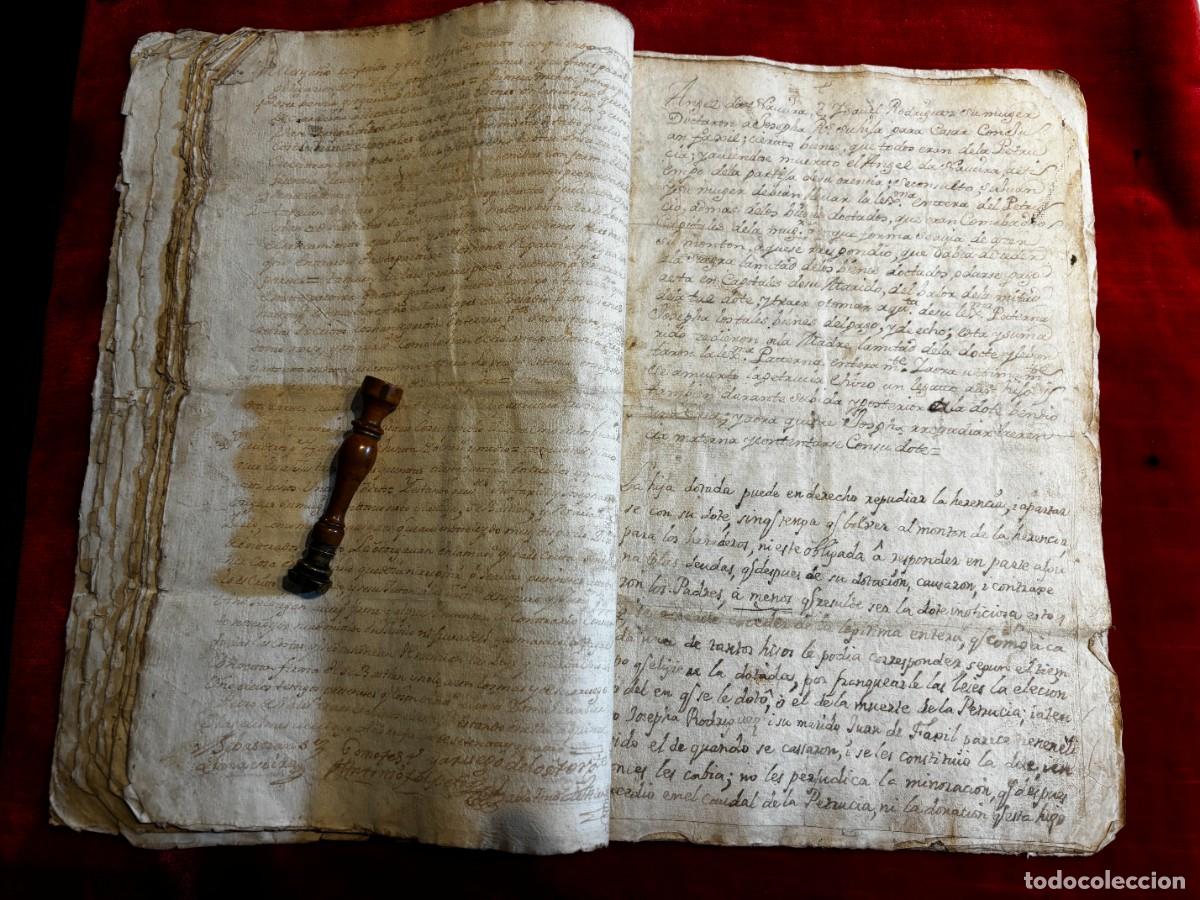 Manuscritos antiguos: MANUSCRITO: DESPACHO DEL ALCALDE MAYOR DE LA CORU&Ntilde;A, ABRIL DE 1774 - Foto 8