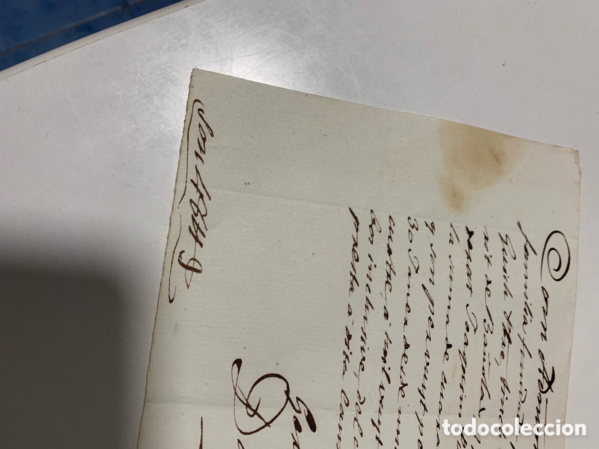 Manuscritos antiguos: RECIBO A&Ntilde;O 1861. BA&Ntilde;OLAS(GIRONA)EN CATAL&Aacute;N - Foto 3