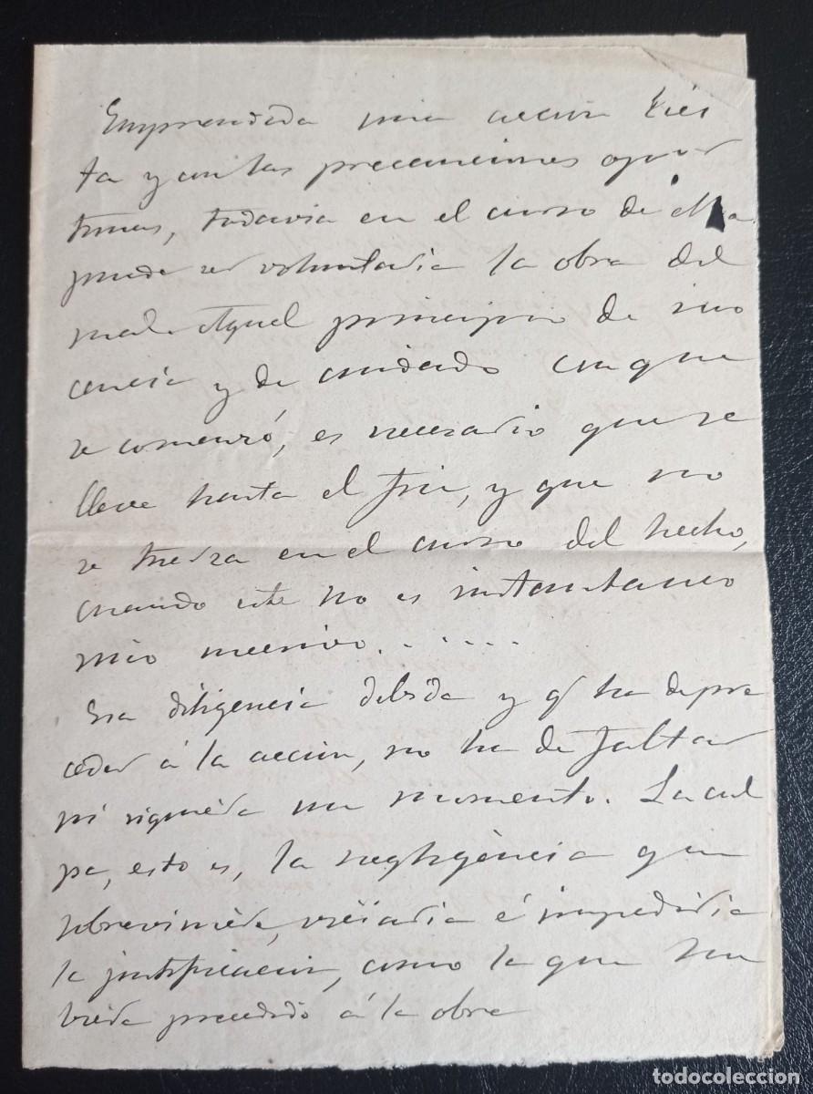 Manuscritos antiguos: DOCUMENTO MANUSCRITO DERECHO A&Ntilde;O 1884 - Foto 3