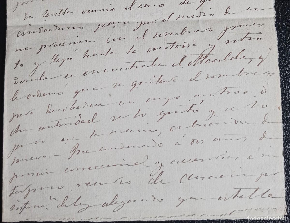 Manuscritos antiguos: DOCUMENTO MANUSCRITO DERECHO A&Ntilde;O 1884 - Foto 5
