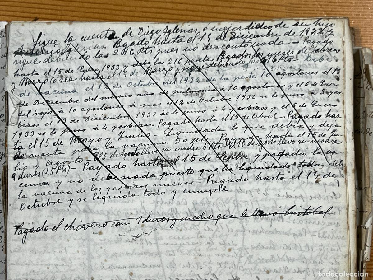 Manuscritos antiguos: libros de cuentas, Lob&oacute;n , Badajoz , - Foto 9