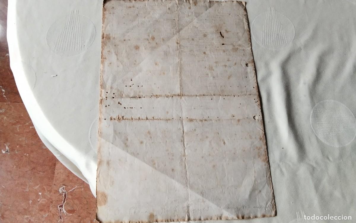 Manuscritos antiguos: BARCELONA , MANUSCRITO CON POLIZA DEL A&Ntilde;O 1907 - Foto 9