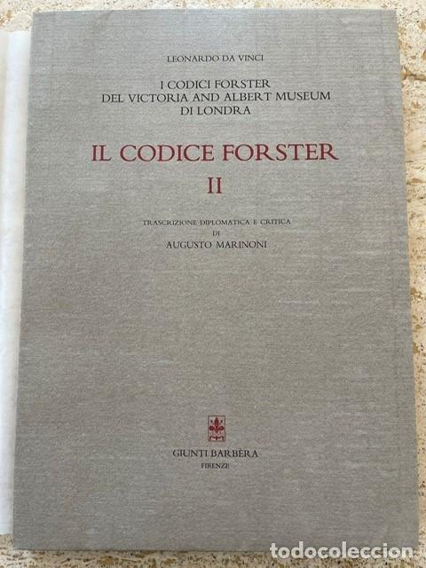 Manuscritos antiguos: LEONARDO DA VINCI CODICI FORSTER - Foto 3