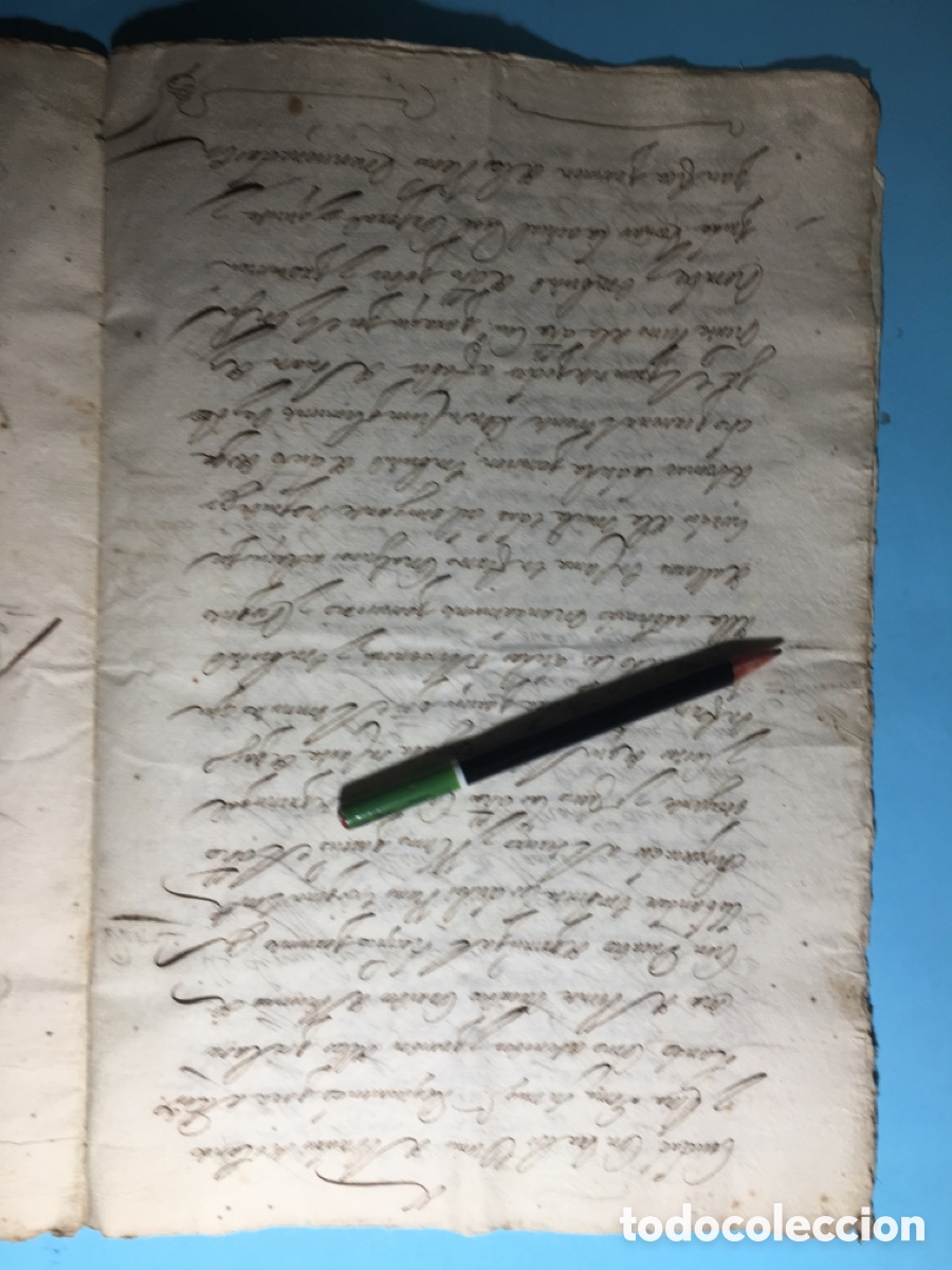 Manuscritos antiguos: 1685 3/10 MANUSCRITO TEMAS REFERENTES A LA CIUDAD DE CORELLA - NAVARRA - Foto 6