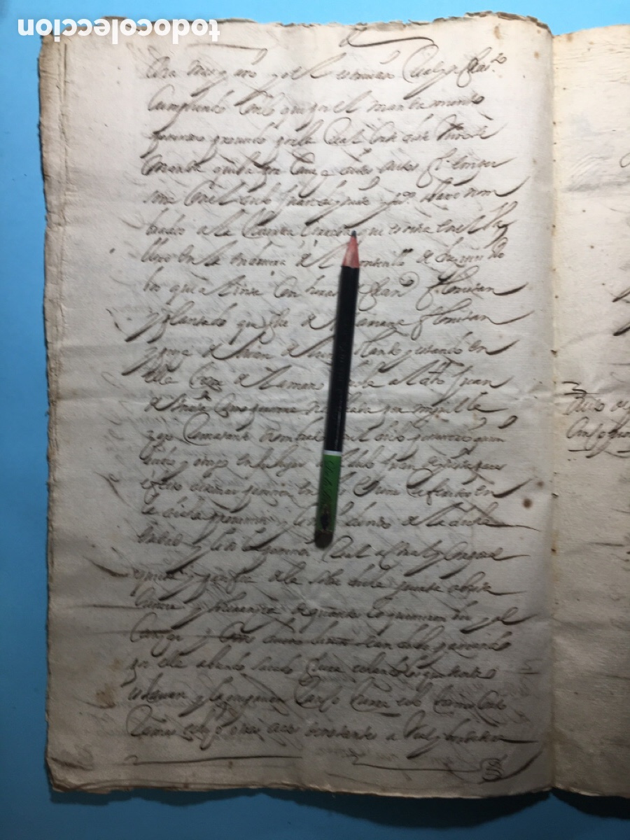 Manuscritos antiguos: 1685 3/10 MANUSCRITO TEMAS REFERENTES A LA CIUDAD DE CORELLA - NAVARRA - Foto 12