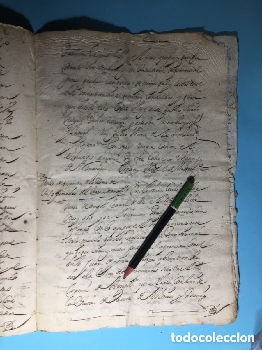 Manuscritos antiguos: 1685 3/10 MANUSCRITO TEMAS REFERENTES A LA CIUDAD DE CORELLA - NAVARRA - Foto 13
