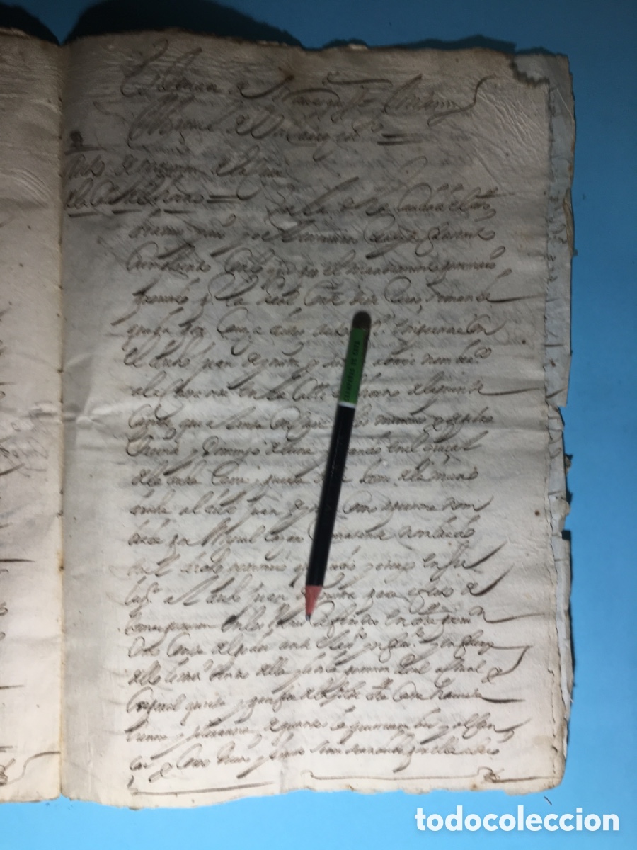 Manuscritos antiguos: 1685 3/10 MANUSCRITO TEMAS REFERENTES A LA CIUDAD DE CORELLA - NAVARRA - Foto 15