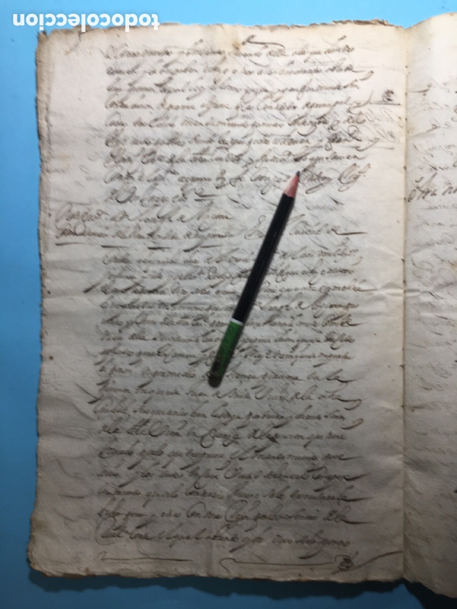 Manuscritos antiguos: 1685 3/10 MANUSCRITO TEMAS REFERENTES A LA CIUDAD DE CORELLA - NAVARRA - Foto 16