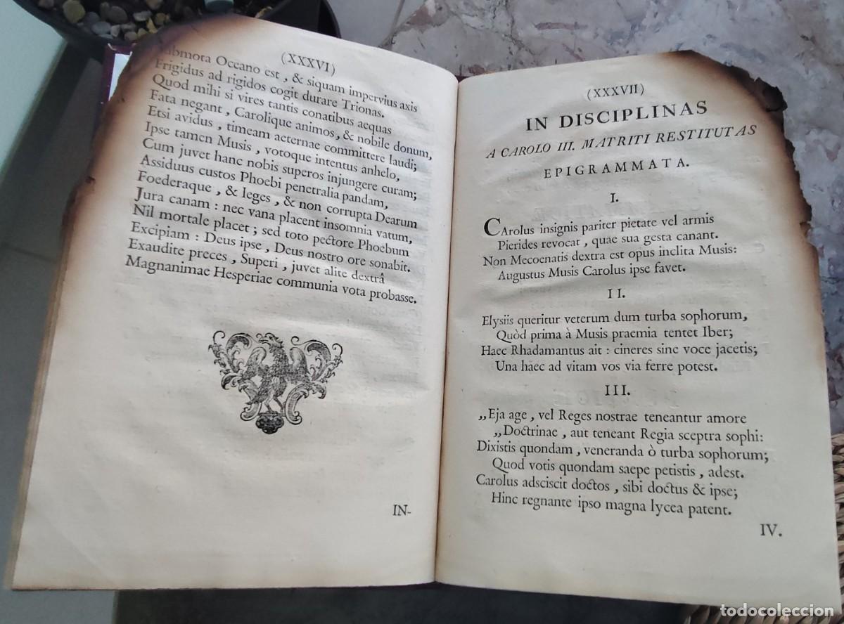 Manuscritos antiguos: DE SCHOLIS MATRITENSIB A PHILIPPO IV. ERECTIS . MATRITI MDCCLXXI - Foto 2