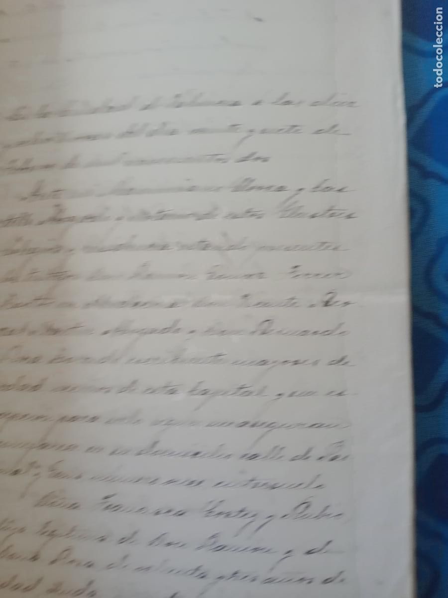 Manuscritos antiguos: Testamento Francisca Costey Rubio 1902 - Foto 2