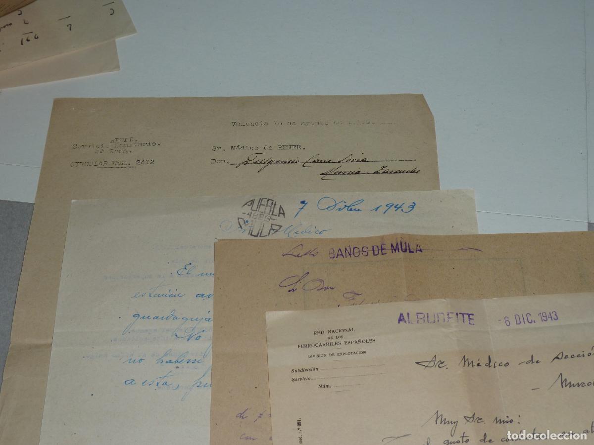 Manuscritos antiguos: Documentos Renfe. L&iacute;nea Murcia-Mula-Caravaca, 1943 - Foto 7