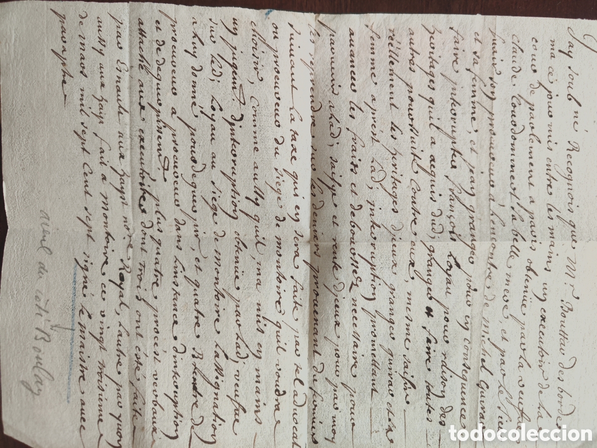 Manuscritos antiguos: Hojas manuscritas varias s.XIX. - Foto 2