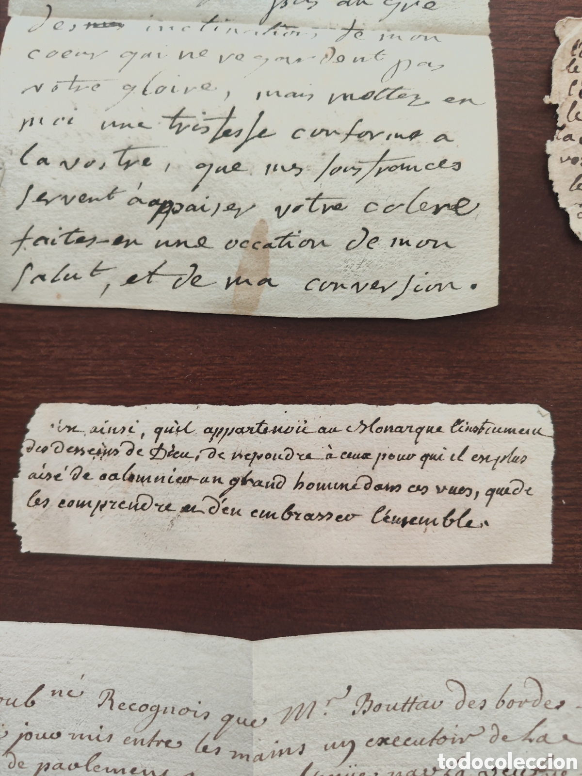Manuscritos antiguos: Hojas manuscritas varias s.XIX. - Foto 4