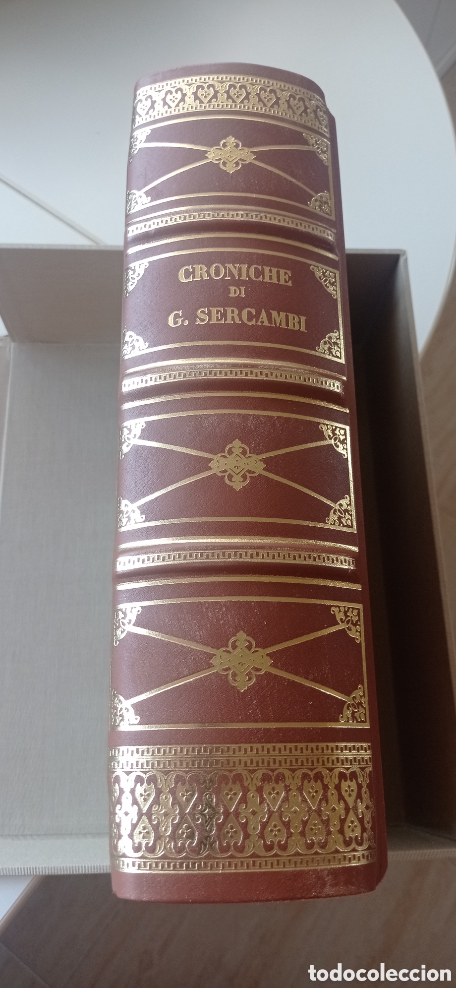 Manuscritos antiguos: Facs&iacute;mil de Cr&oacute;nica de Lucca de Giovanni Sercambi - Foto 3