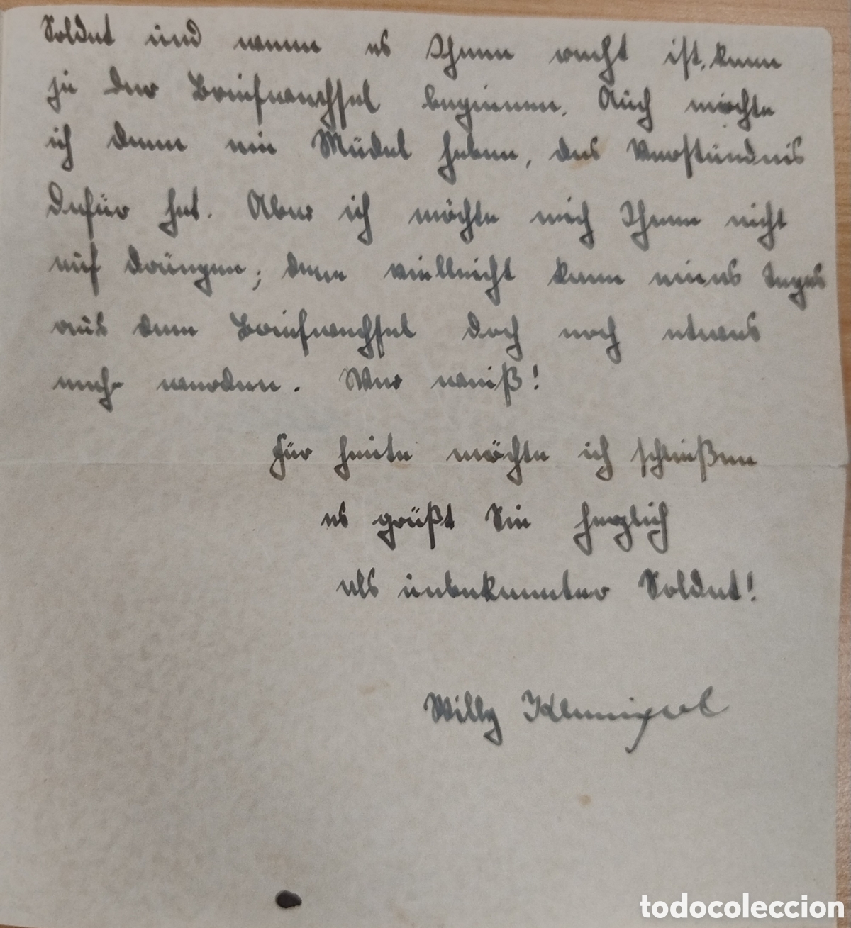 Manuscritos antiguos: Carta soldado alem&aacute;n 1941 - Foto 2