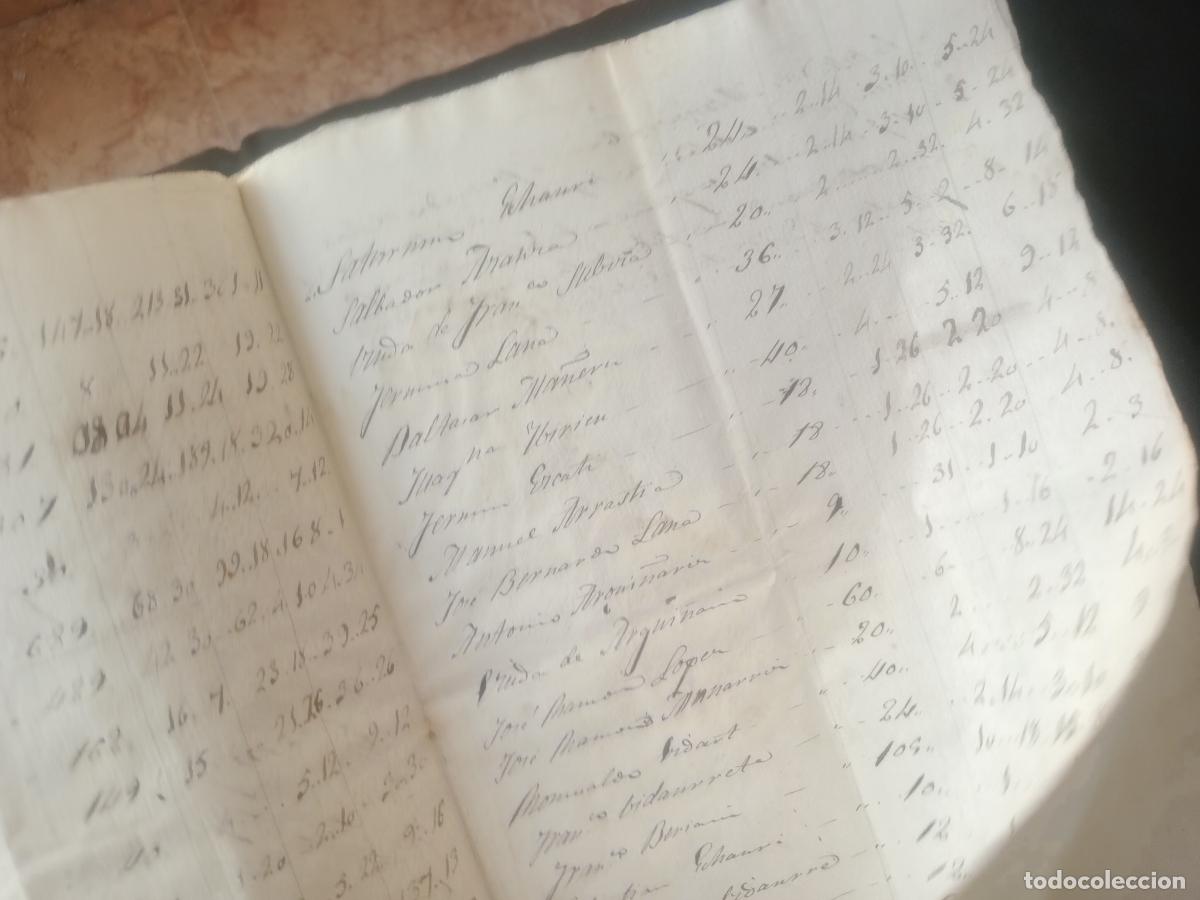 Manuscritos antiguos: Muruz&aacute;bal, Navarra. Resumen catastral 1848 - Foto 4