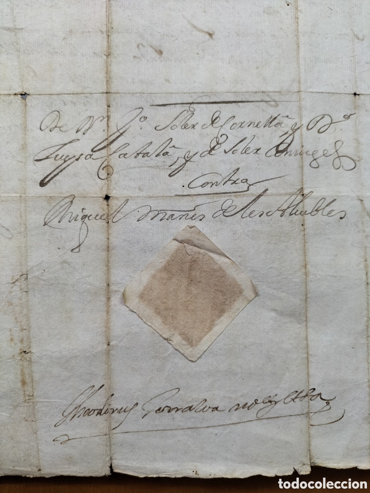Manuscritos antiguos: Antiguo Documento del Siglo XVII en Valenciano. - Foto 5