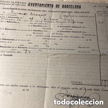Manuscritos antiguos: DOCUMENTOS A&Ntilde;O 1892. INTERESANTE CONJUNTO DOCUMENTAL DE TESTAMENTOS, COMPRA-VENTAS, etc. - Foto 3